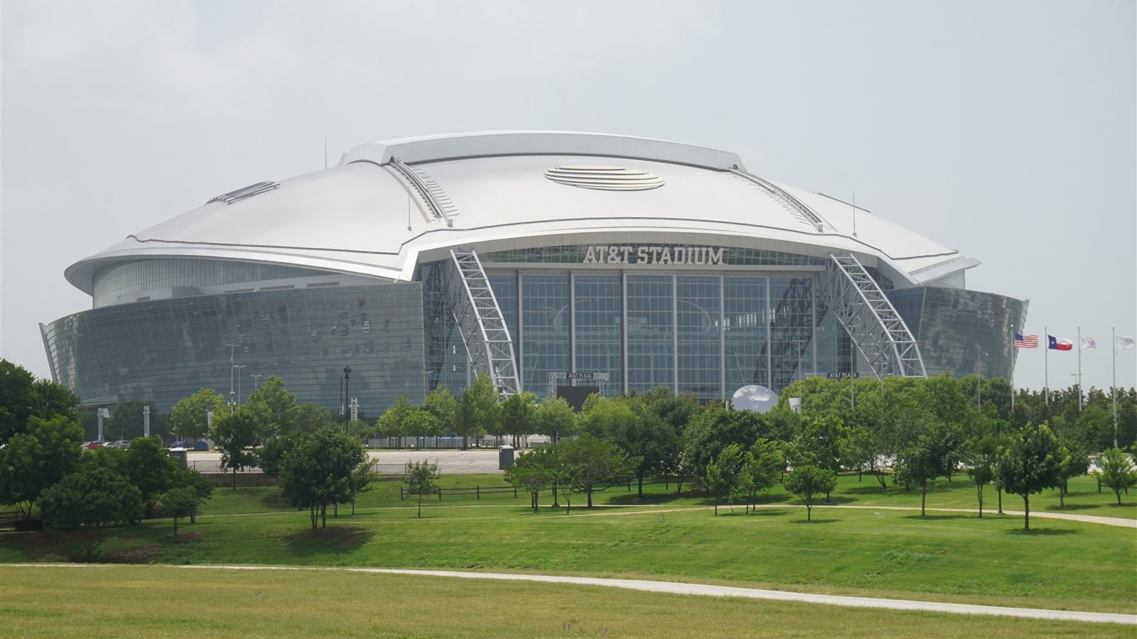 AT&T Stadium in Arlington, in the Dallas area, host of the France vs Spain semifinal at the 2026 World Cup