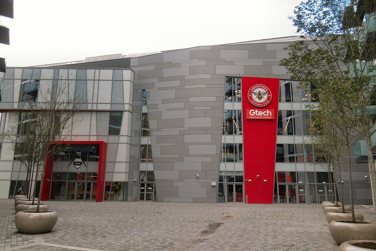 The Gtech Community Stadium, home of Brentford, in west London