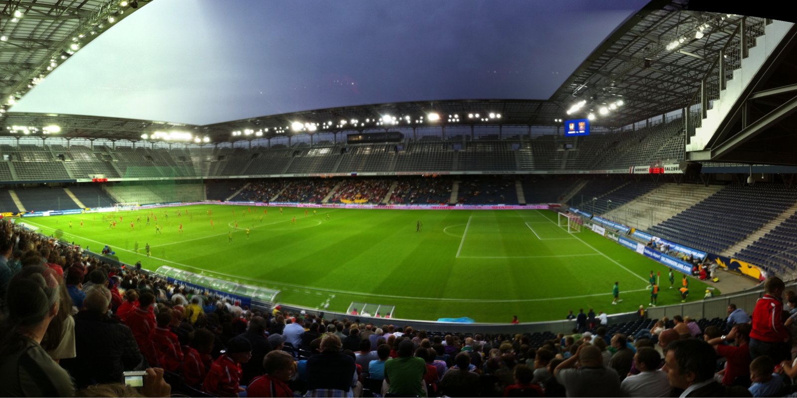 Red Bull Arena in Salzburg, Austria, during an international match