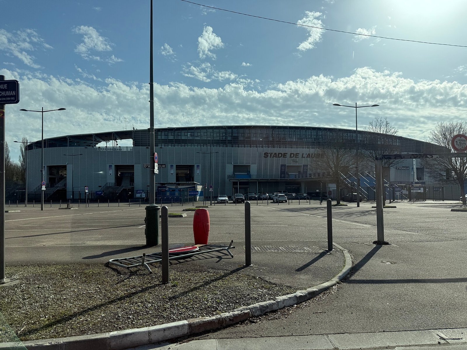 The Stade de l'Aube in Troyes