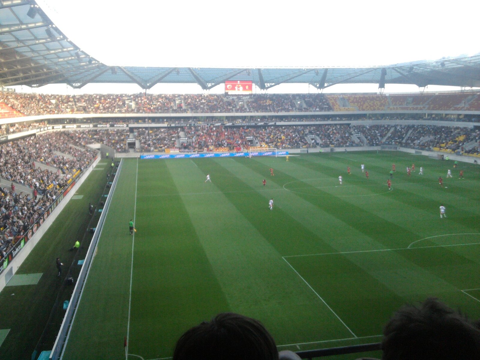 The Stade Marie-Marvingt in Le Mans during a home match