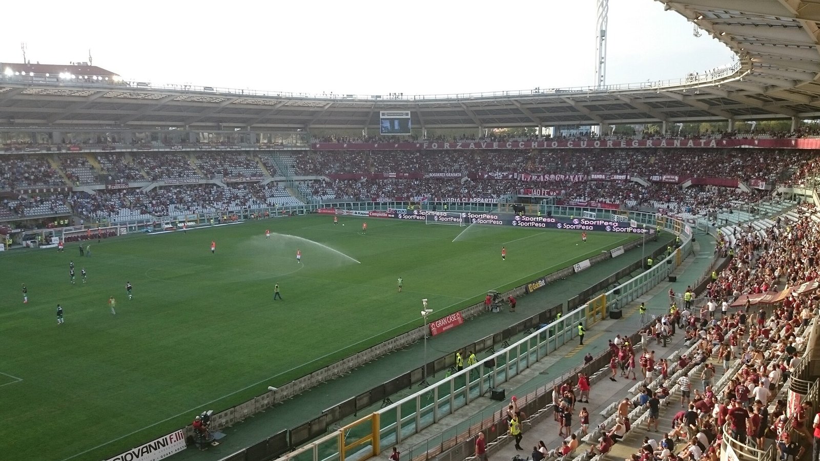 The Stadio Olimpico Grande Torino during a Torino home match